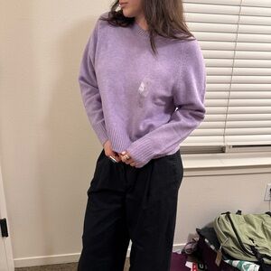 Uniqlo Women's Lavender Sweater with Tag